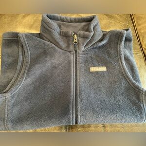 Navy blue fleece Columbia vest